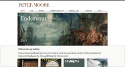 Desktop Screenshot of peter-moore.co.uk