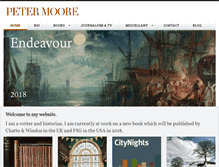 Tablet Screenshot of peter-moore.co.uk